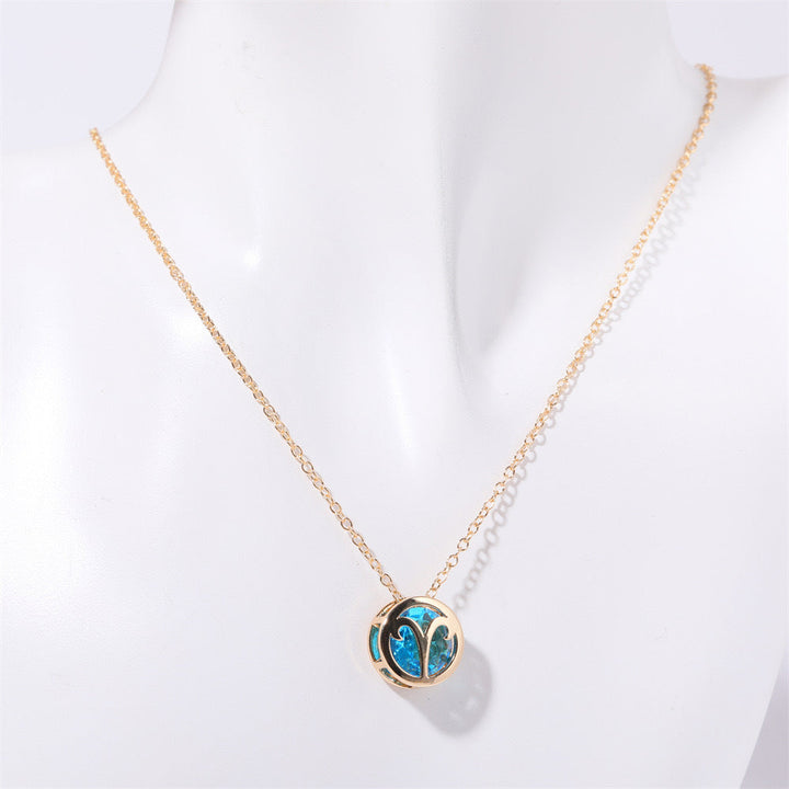 Dwustronny Naszyjnik Zodiak