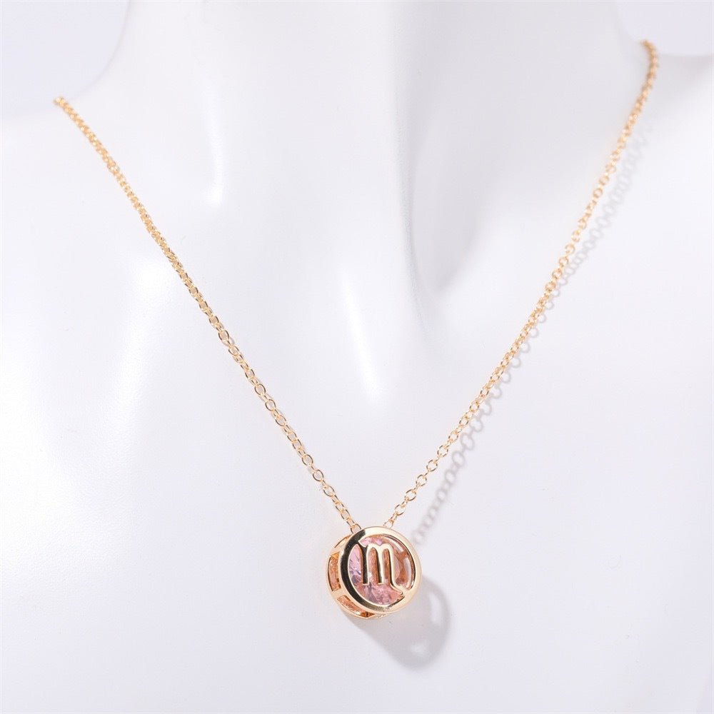 Dwustronny Naszyjnik Zodiak