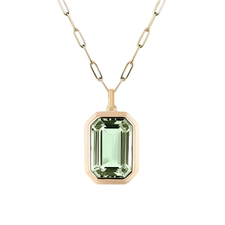 Naszyjnik Zofia - Szmaragd