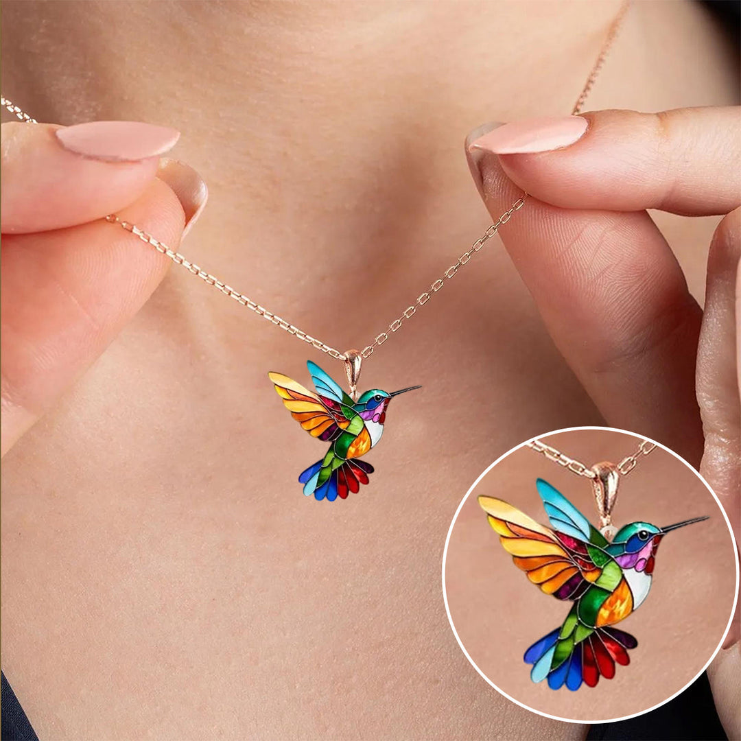 Naszyjnik Kolibri – kolczyki gratis w zestawie (oferta limitowana)