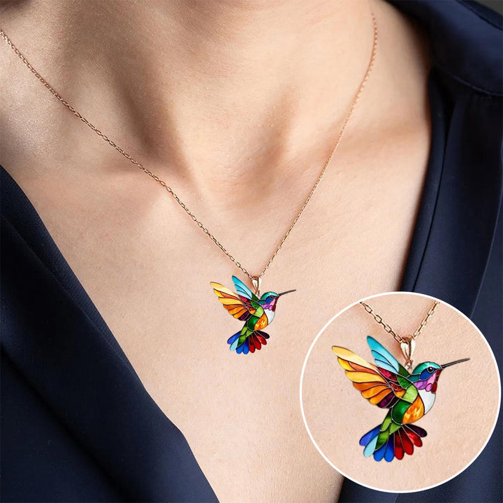 Naszyjnik Kolibri – kolczyki gratis w zestawie (oferta limitowana)