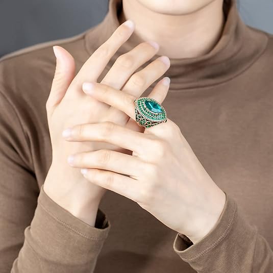 Pierścionek Emerald Regent | Złoto
