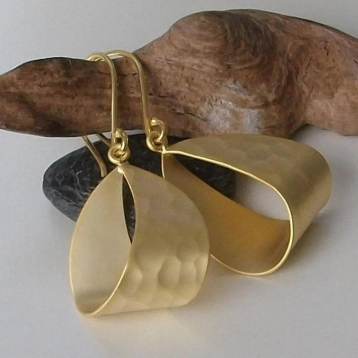 Kolczyki Vintage Pozłacane