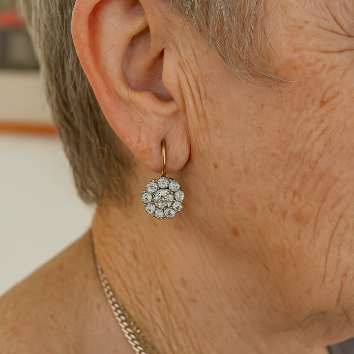 Kolczyki Edelstein Vintage Złoto