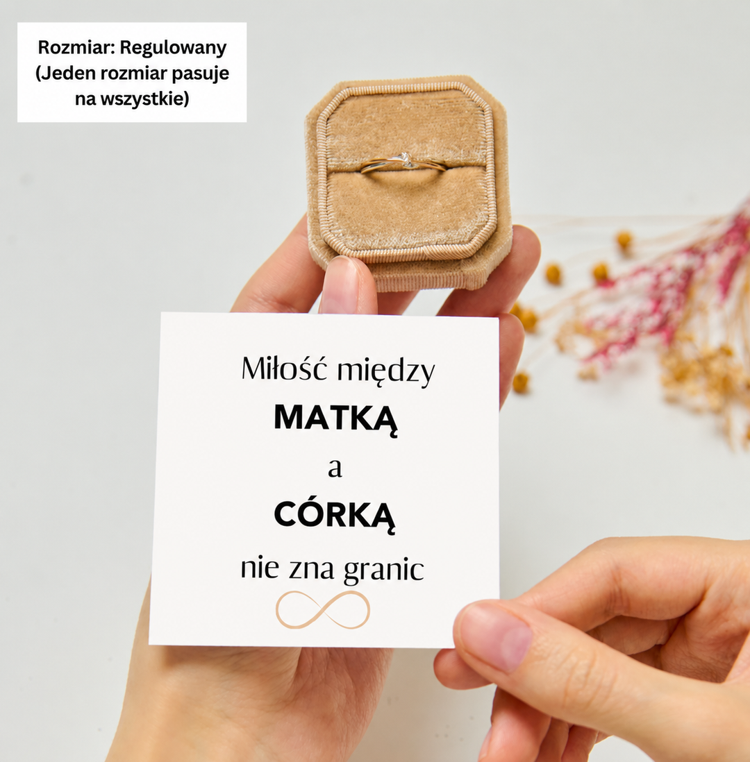 Matka i córka - pierścień wieczności