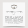 Moja kochana wnuczka - pierścień do przytulania