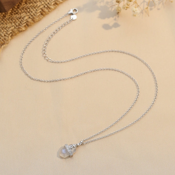 Naszyjnik Ema - Kamień Księżycowy