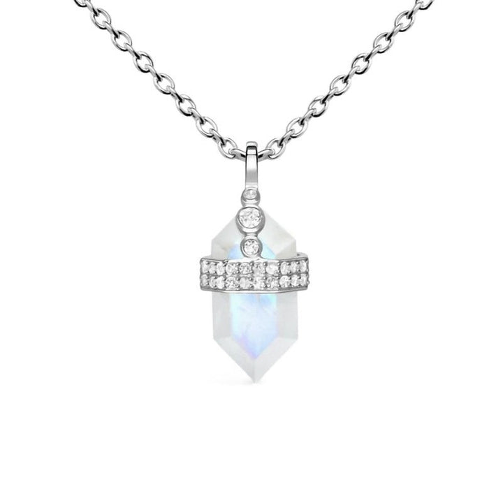 Naszyjnik Ema - Kamień Księżycowy