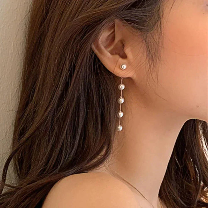 Kolczyki z Perłowymi Zawieszkami