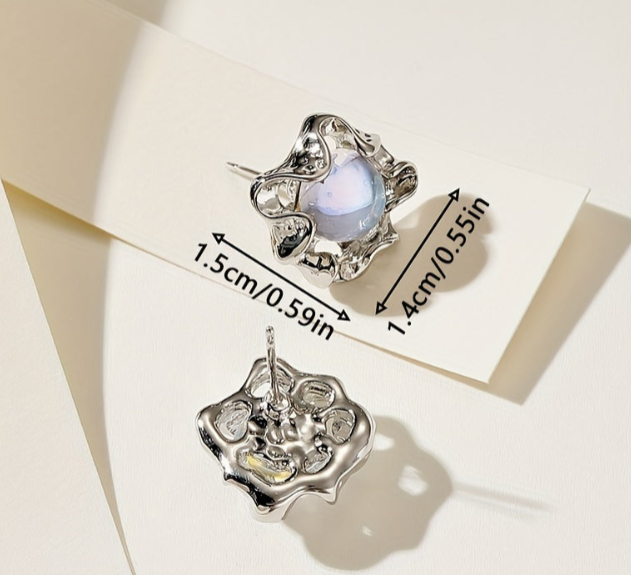 Kolczyki Pełnia Księżyca