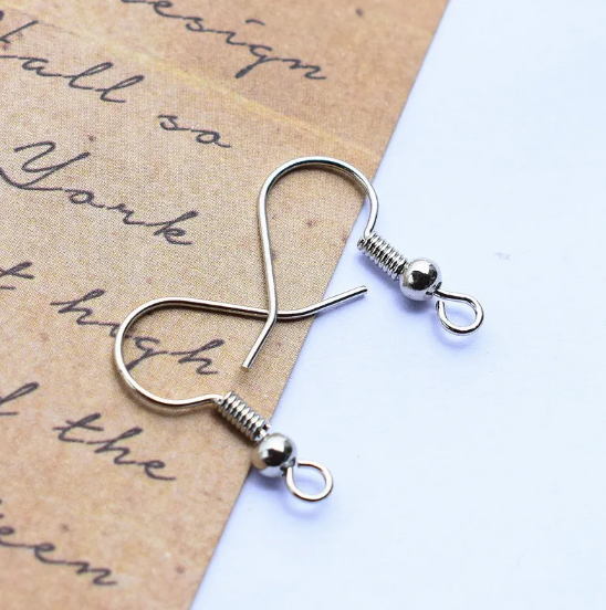 Haczyki Kolczyków Posłane Miedzią