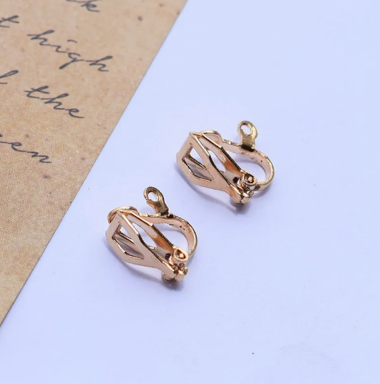 Haczyki Kolczyków Posłane Miedzią