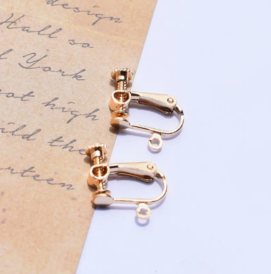 Haczyki Kolczyków Posłane Miedzią