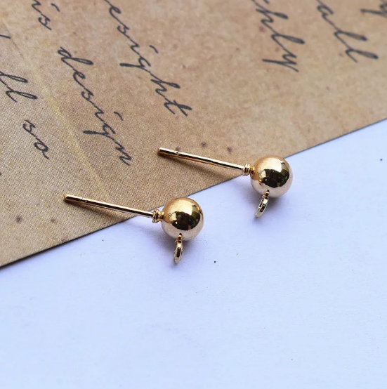 Haczyki Kolczyków Posłane Miedzią