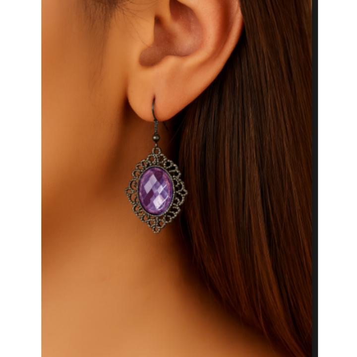 Kolczyki Jara Ametyst
