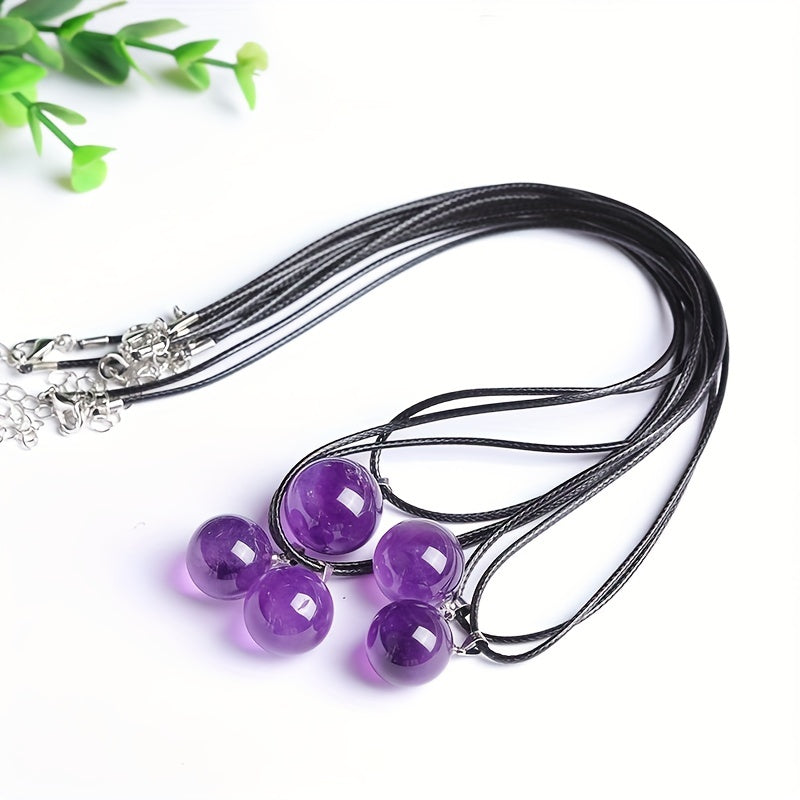 Naszyjnik Zofia - Ametyst