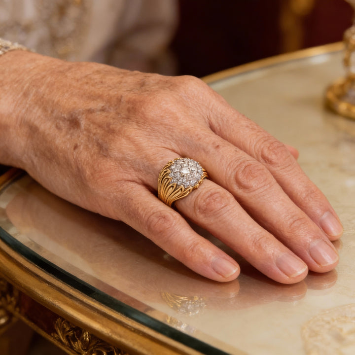 Pierścionek Vintage w Złocie