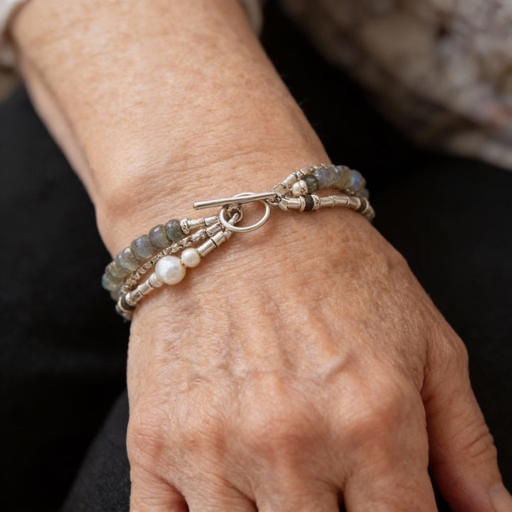 Zestaw Bransoletek w Stylu Vintage