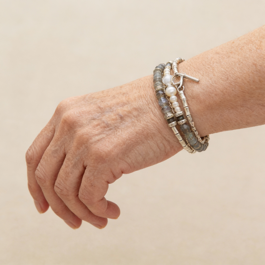 Zestaw Bransoletek w Stylu Vintage