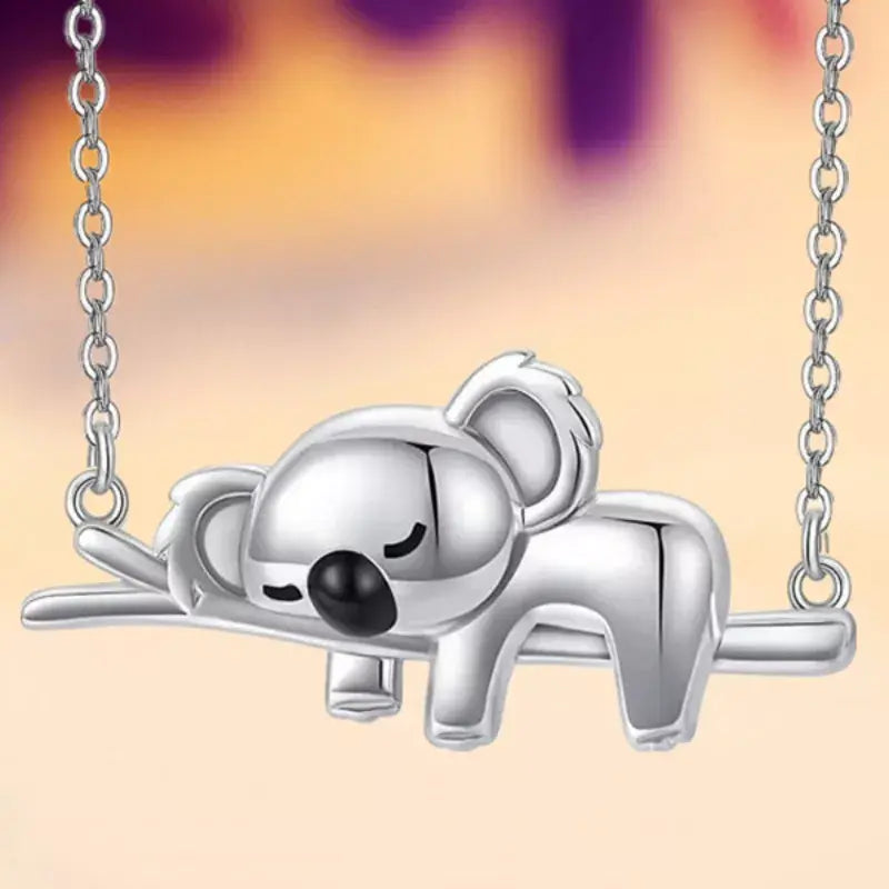 Naszyjnik Srebro - Koala