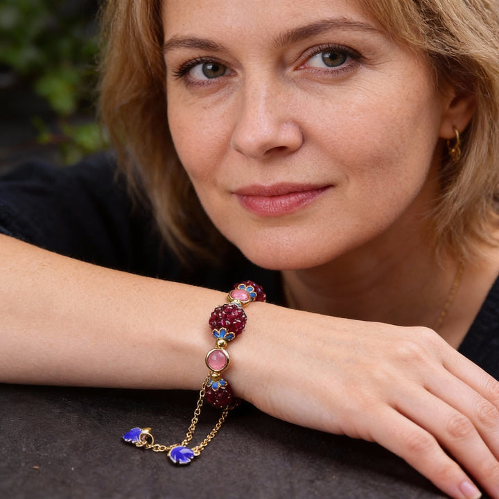 Bransoletka z Granatem