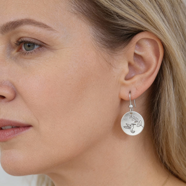 Kolczyki Vintage Birdie