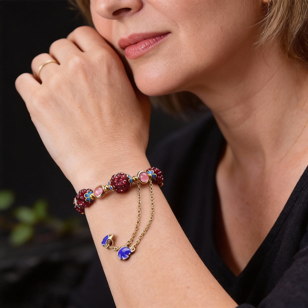 Bransoletka z Granatem