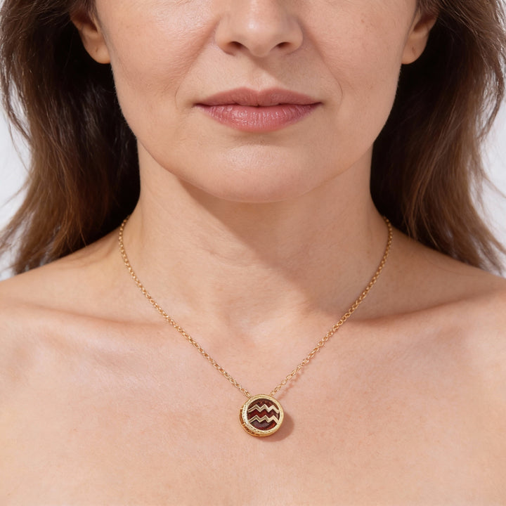 Dwustronny Naszyjnik Zodiak