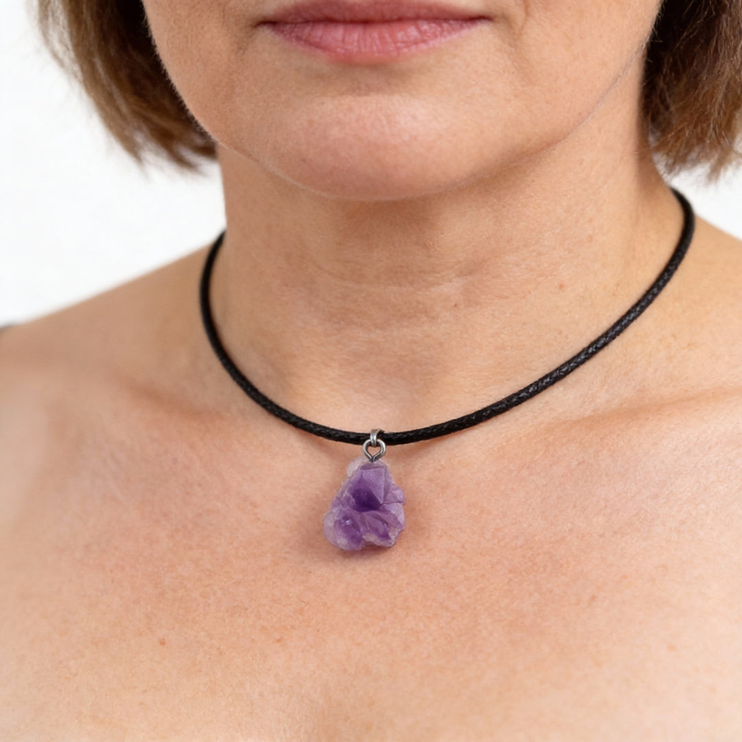 Naszyjnik Marta - Ametyst